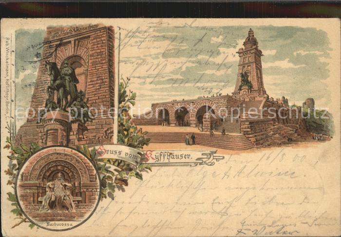 Kyffhaeuser Reiterstandbild Barbarossa