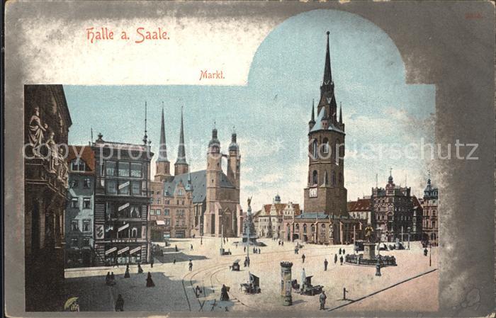 Halle Saale Markt