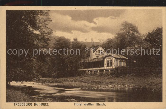 Treseburg Harz Hotel weisser Hirsch