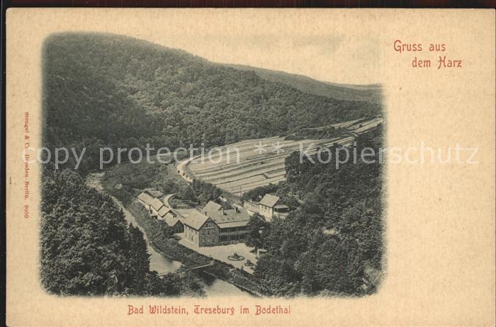 Treseburg Harz Bad Wildstein Bodetal