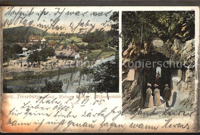 Treseburg Harz Weisser Hirsch Wilhelmsblick