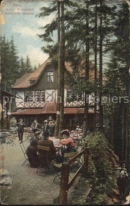 Harz Hotel Wasserfall Steinerne Renne