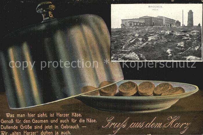 Harz Brocken Brockenhaus Gedicht Was man hier sieht ist Harzer Kaese