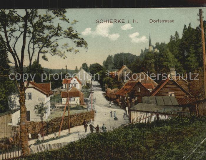 Schierke Harz Dorfstrasse