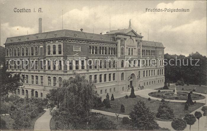 Koethen Anhalt Friedrichs Polytechnikum