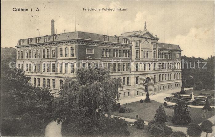 Koethen Anhalt Friedrichs Polytechnikum