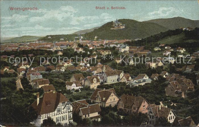 Wernigerode Harz Stadt Schloss