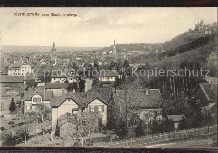 Wernigerode Harz Blockshornberg