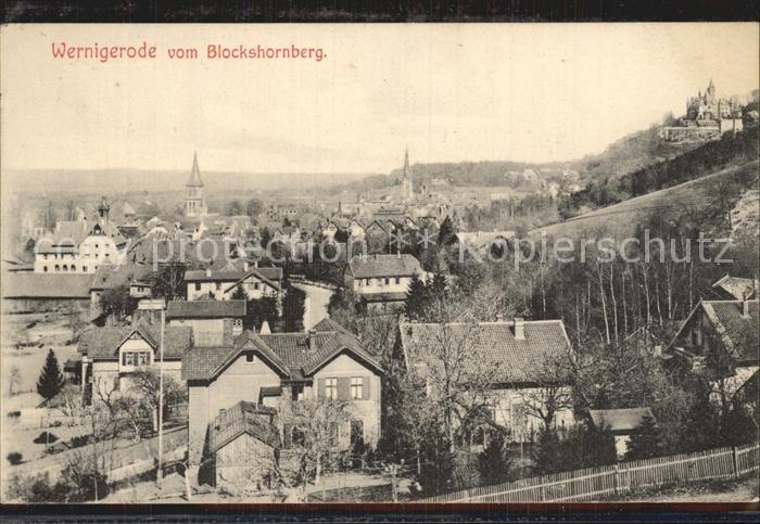 Wernigerode Harz Blockshornberg