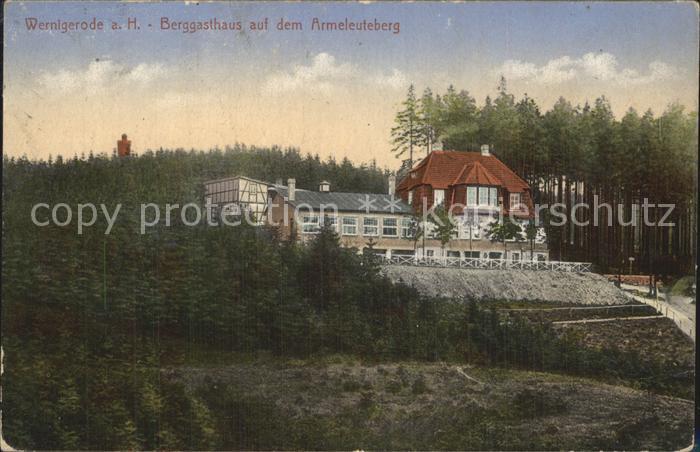Wernigerode Harz Berggasthaus auf dem Armeleuteberg