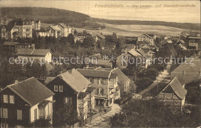 Friedrichroda Linden Alexandrinenstrasse