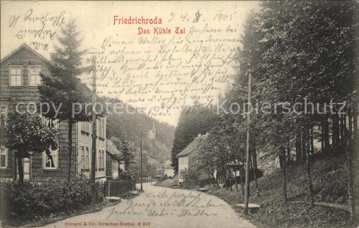Friedrichroda Das Kuehle Tal