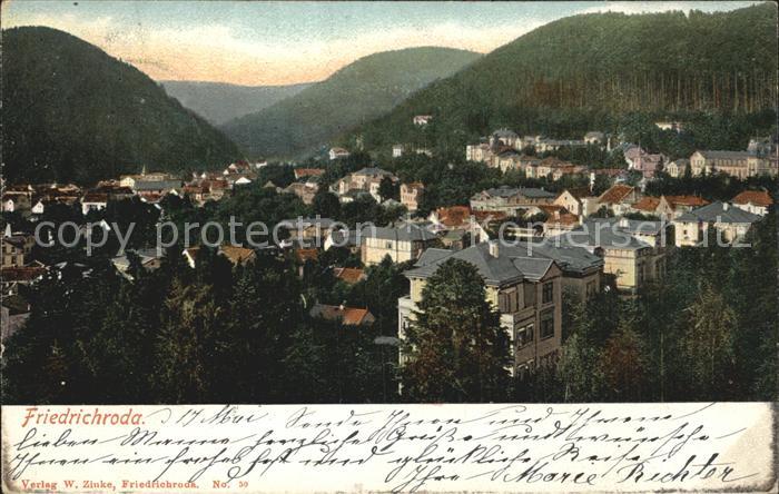 Friedrichroda Ortsansicht