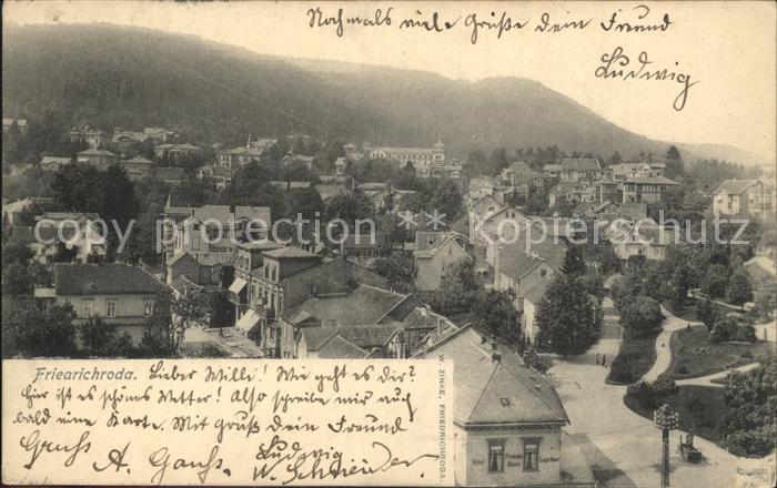 Friedrichroda Ortsansicht