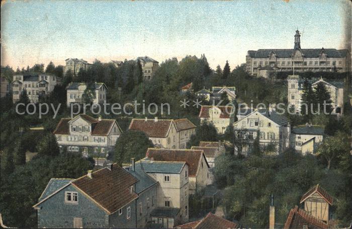 Friedrichroda Kurhaus mit Villenpartie