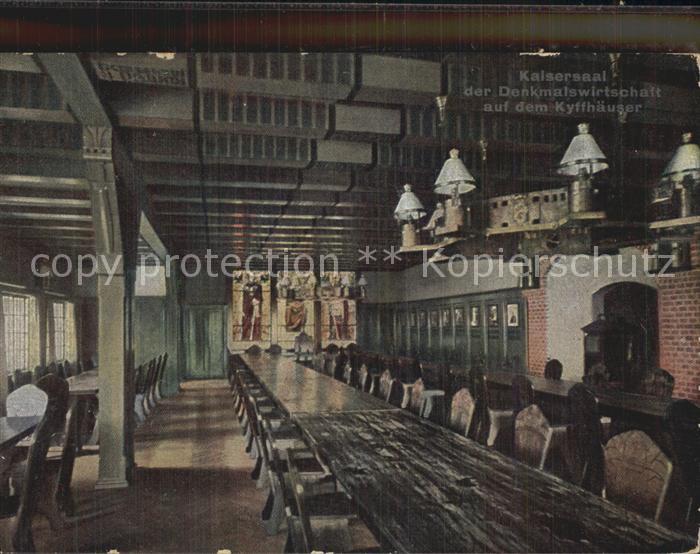 Kyffhaeuserdenkmal Kaisersaal Denkmalwirtschaft