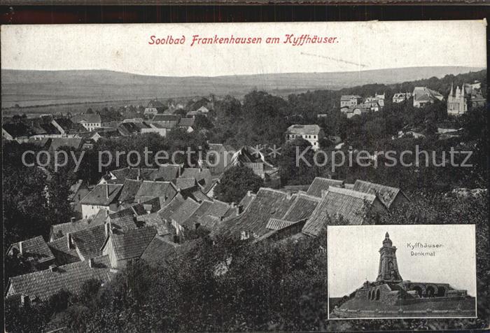 Frankenhausen Bad Soolbad Kyffhaeuser Denkmal
