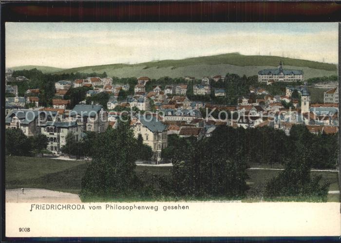 Friedrichroda Blick vom Philosophenweg