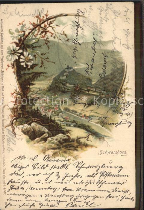 Schwarzburg Thueringer Wald Panorama