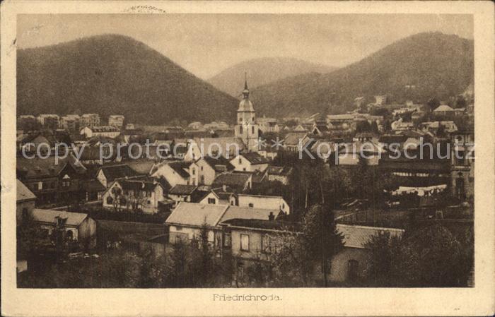 Friedrichroda Ortsansicht