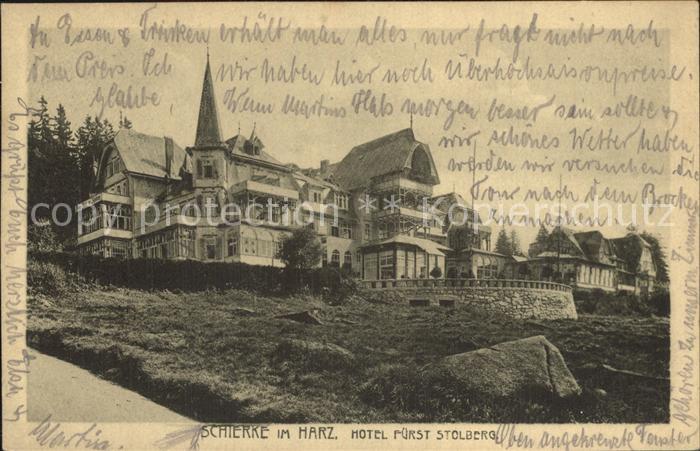 Schierke Harz Hotel Fuerst Stolberg