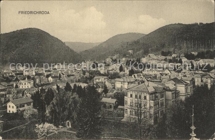 Friedrichroda Ortsansicht