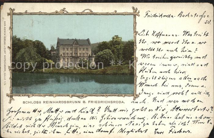 Friedrichsroda Schloss Reinhardsbrunn