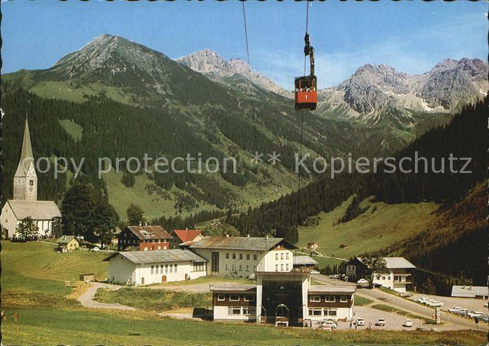 Mittelberg Kleinwalsertal Walmendingerhorn Bahn