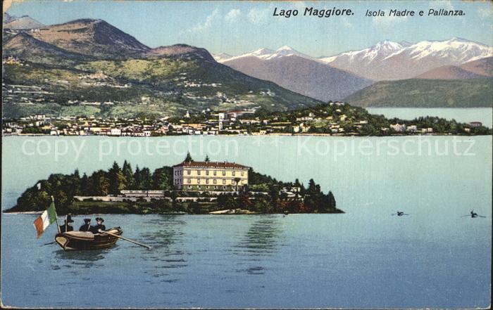 Isola Madre Lago Maggiore Panoramaansicht