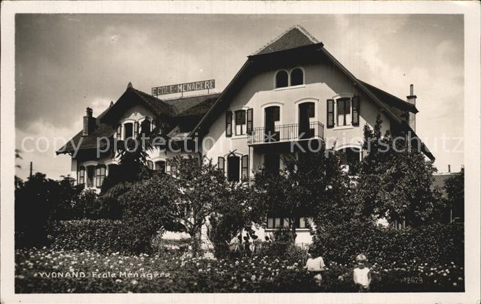 Yvonand Ecole Menagere