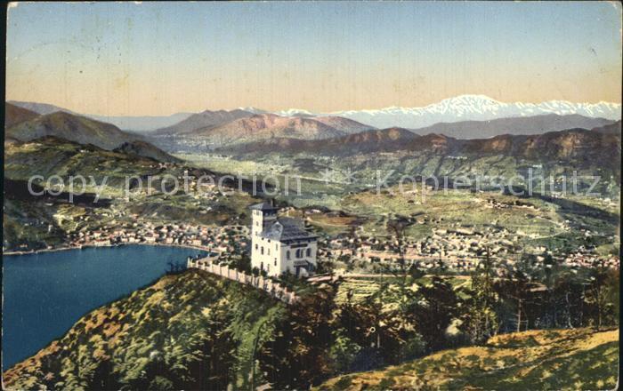 Monte Bre Lugano Panorama