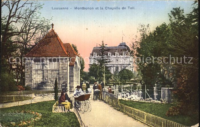 Lausanne VD Montbenon Chapelle Tell