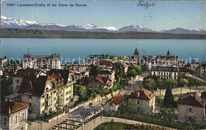 Lausanne Ouchy Panorama