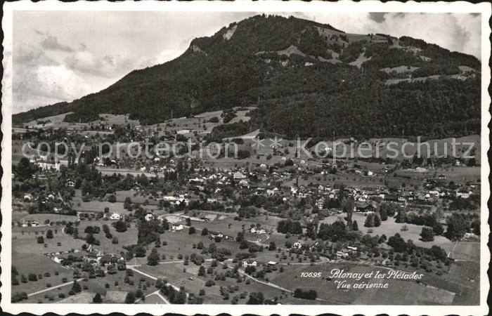Blonay Les Pleiades Luftaufnahme