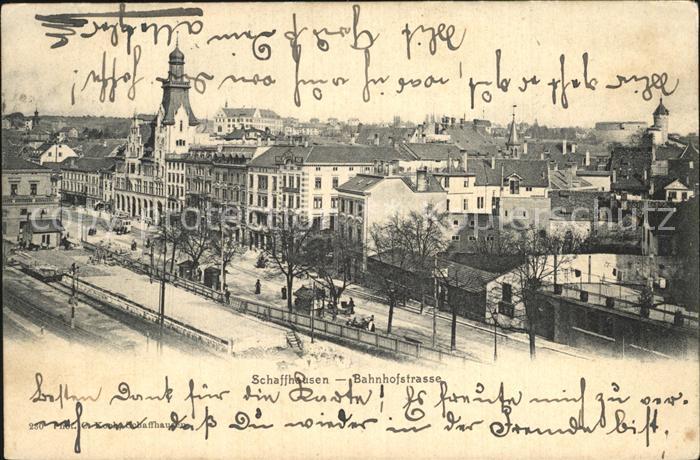 Schaffhausen SH Bahnhofstra?e