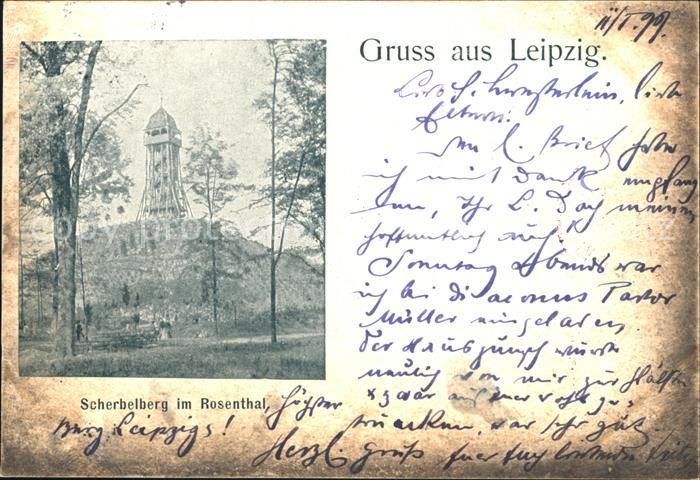 LEIPZIG Sachsen Scherbelberg Rosenthal