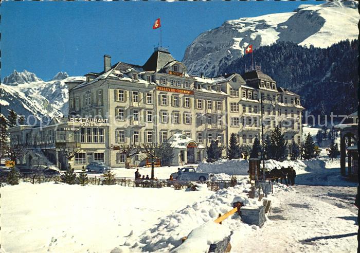 Engelberg OW Hotel Bellevue Winter
