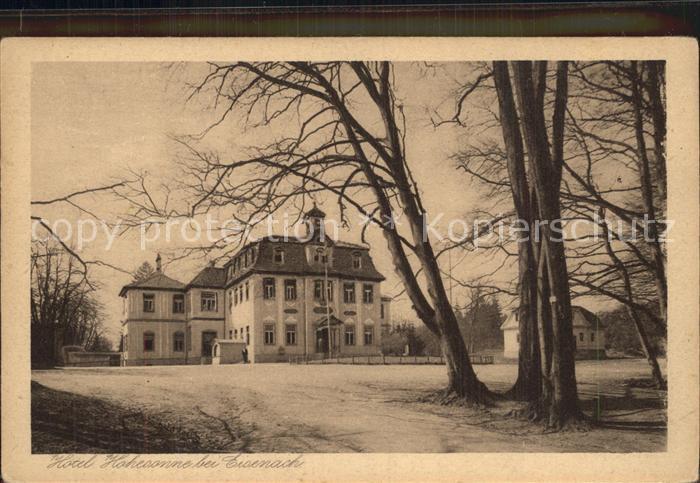 Eisenach Thueringen Hotel Hohesonne