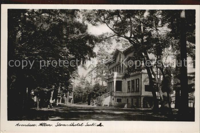 Arendsee Altmark Strandhotel Seeblick