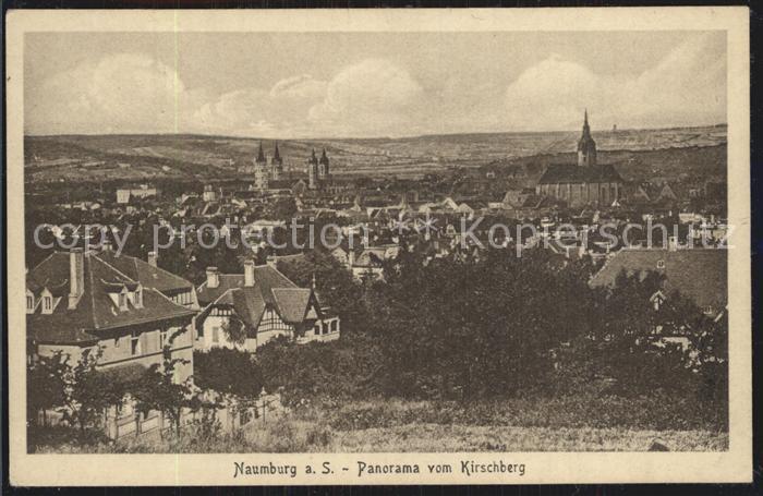 Naumburg Saale Panorama vom Kirschberg