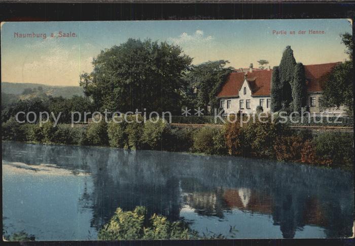 Naumburg Saale Partie an der Henne