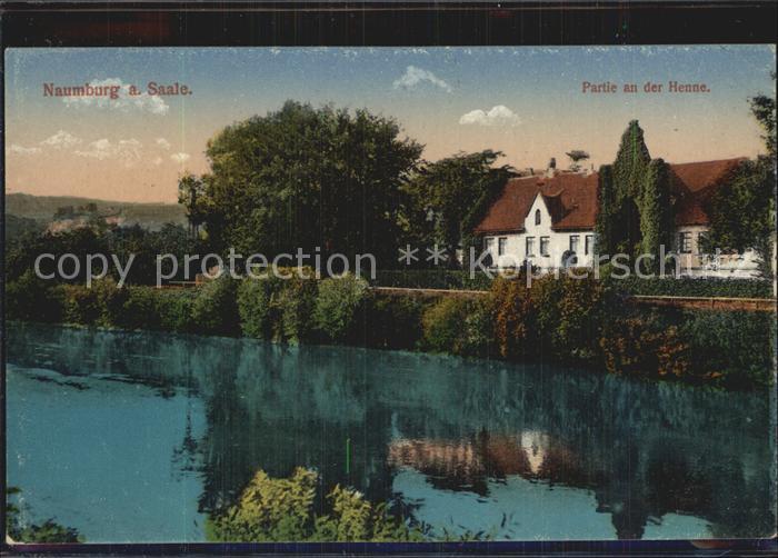 Naumburg Saale Partie an der Henne