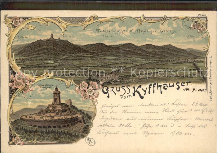 Kyffhaeuser Gebirge Kaiser Wilhelm Denkmal