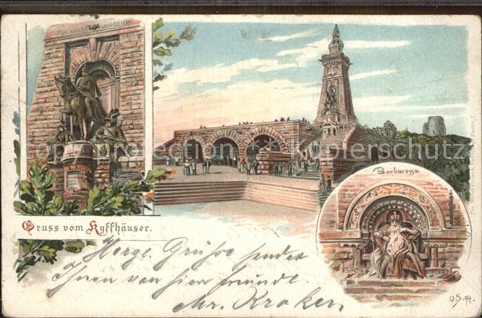 Kyffhaeuser Kaiser Wilhelm Denkmal Barbarossa