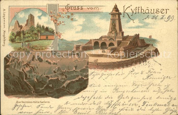 Kyffhaeuser Kaiser Wilhelm Denkmal Rothenburg