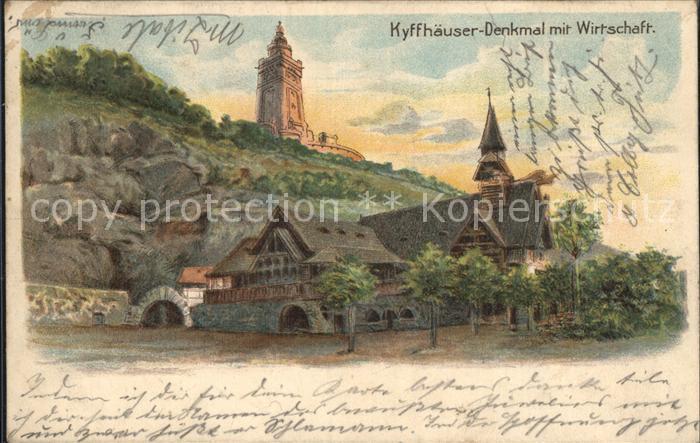 Kyffhaeuser Kaiser Wilhelm Denkmal Gaststaette