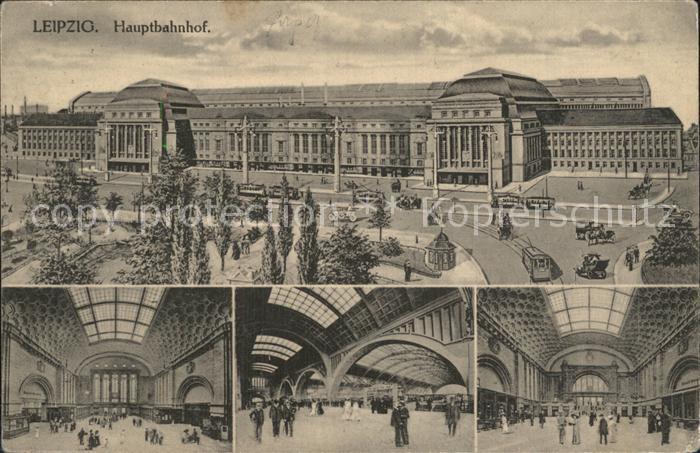 LEIPZIG Sachsen Hauptbahnhof