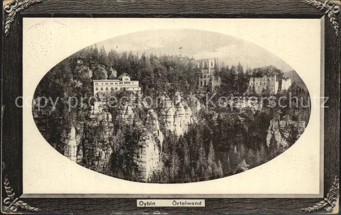 Oybin Sachsen oertelwand