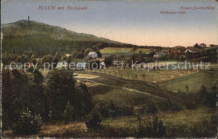 Hain Oybin Hochwald Franz Josefs Hoehe Wilhelmshoehe