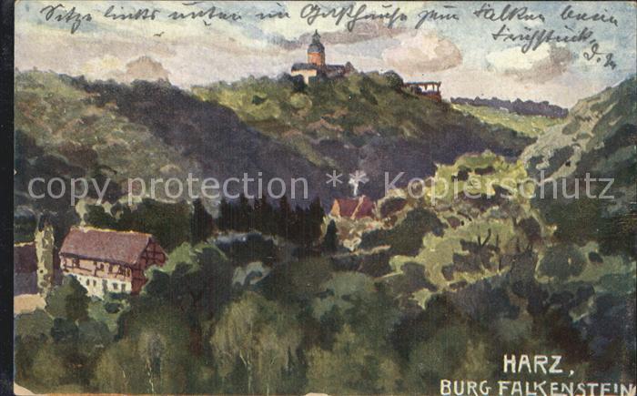 Harz Burg Falkenstein